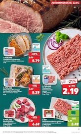 Biofleisch im Kaufland Prospekt in Hagen Aktueller Kaufland Prospekt mit Biofleisch, "Aktuelle Angebote", Seite 21