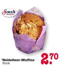 EDEKA Bühlertal - Heidelbeer-Muffins Angebot im Prospekt Heidelbeer-Muffins bei EDEKA im Bühlertal Prospekt für 2,70 €