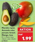 Avocado oder Mango, lose Angebote von Marokk./span. oder peruan./brasil. bei Kaufland Oberursel für 1,99 €