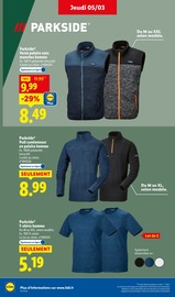 Promotion Veste Polaire dans le prospectus Lidl, valable du 05/03/2026 au 11/03/2026 Promo Veste Polaire dans le catalogue Lidl du moment à la page 42
