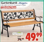 Gartenbank Rügen Angebote von Top Garten bei Wreesmann Aurich für 49,99 €