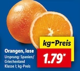 Orangen, lose bei Lidl im Burgdorf Prospekt für 1,79 €