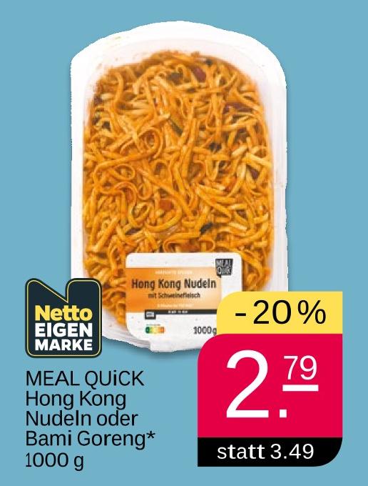 Hong Kong Nudeln oder Bami Goreng