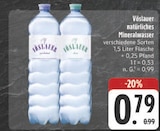 Aktuelles Vöslauer natürliches Mineralwasser prickelnd Angebot bei E center in Erlangen ab 0,79 €