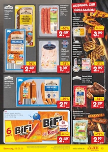 Bratwurst im Netto Marken-Discount Prospekt "Aktuelle Angebote" mit 59 Seiten (Halle (Saale))