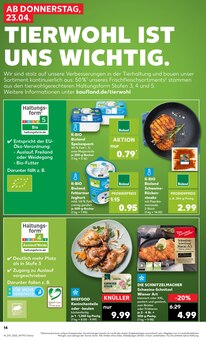 Kaninchen im Kaufland Prospekt "Aktuelle Angebote" mit 54 Seiten (Bielefeld)