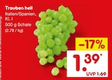 Netto Marken-Discount - Trauben hell Angebot im Prospekt Trauben hell bei Netto Marken-Discount im Prospekt "" für 1,39 €