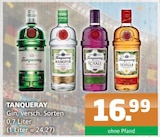 Tanqueray London Dry Gin bei Getränke A-Z im Prospekt "" für 16,99 €