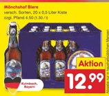 Biere Angebote von Mönchshof bei Netto Marken-Discount Selb für 12,99 €