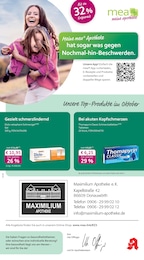 mea - meine apotheke Prospekt für Donauwörth: "Unsere Oktober-Angebote", 4 Seiten, 01.10.2025 - 31.10.2025