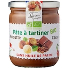 Pâte à tartiner Bio - LUCIEN GEORGELIN dans le catalogue Carrefour