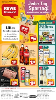 Aktueller REWE Prospekt "Dein Markt" Seite 1 von 27 Seiten