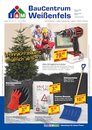 Baumärkte Prospekt von i&M BauCentrum Weißenfels i&M BauCentrum Prospekt: "Weihnachtsbäume bei i&M", 1 Seite, 01.11.2025 - 30.11.2025