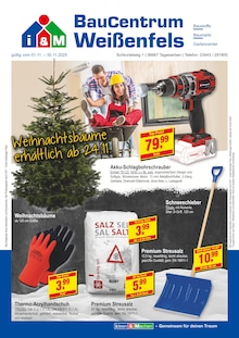 Aktueller i&M BauCentrum Prospekt (Braunsbedra, 1 Seite zum blÀttern i&M BauCentrum Prospekt WeihnachtsbÀume bei i&M mit 1 Seite