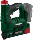 Agrafeuse sans fil - Parkside en promo chez Lidl Illkirch-Graffenstaden à 29,99 €