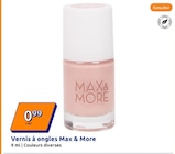 Vernis à ongles - MAX & MORE dans le catalogue Action