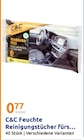 Feuchte Reinigungstücher fürs Auto von C&C im aktuellen Action Prospekt für 0,77 €