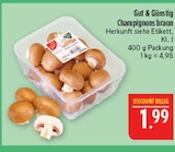 Aktuelles Champignons braun Angebot bei Marktkauf in Leipzig ab 1,99 €