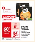 Promo DOSETTES CLASSIQUE à 6,43 € dans le catalogue Auchan Supermarché à Longvilliers
