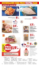 Prix et réduction Crevettes cuites dans le prospectus Super U en cours Offre Crevettes cuites dans le catalogue Super U du moment à la page 30