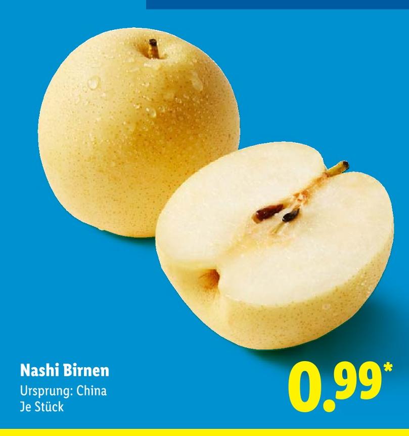 Nashi Birnen