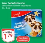 Waffelhörnchen Angebote von Jeden Tag bei GLOBUS Rüsselsheim für 1,79 €