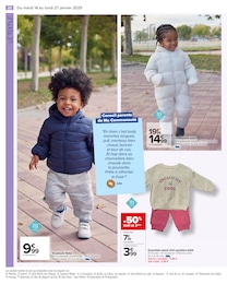 Offre Combinaison bébé dans le catalogue Carrefour du moment à la page 24