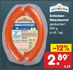 Aktuelles Schinkenfleischwurst Angebot bei Netto Marken-Discount in Recklinghausen ab 2,89 €