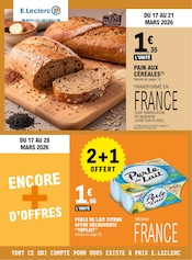 Catalogue Supermarchés E.Leclerc en cours à Foix et alentours, "TOUT CE QUI COMPTE POUR VOUS EXISTE À PRIX E.LECLERC", 40 pages, 17/03/2026 - 21/03/2026