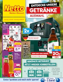 Becks im Netto Marken-Discount Prospekt "Aktuelle Angebote" mit 66 Seiten (Mönchengladbach)