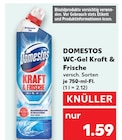 WC-Gel Kraft & Frische von Domestos im aktuellen Kaufland Prospekt für 1,59 €