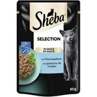 Zookauf Nienburg - SHEBA® Selection in Sauce mit Hochseefisch 85 g Angebot im Prospekt SHEBA® Selection in Sauce mit Hochseefisch 85 g bei Zookauf im Nienburg Prospekt für 0,55 €