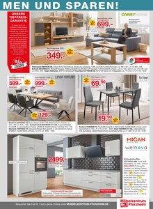 Wohnzimmertisch im aktuellen Möbelzentrum Pforzheim Prospekt (Stuttgart) Wohnzimmertisch im Möbelzentrum Pforzheim Prospekt "PRIME DAYS" mit 8 Seiten (Stuttgart)