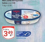 Zarte Heringsfilets Sahne im Angebot bei GLOBUS in Kaiserslautern Zarte Heringsfilets Sahne Angebote von Merl bei GLOBUS Kaiserslautern für 3,49 €