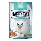 Aktuelles Happy Cat PB Care Meat in Sauce Magen & Darm 85 g Angebot bei Zookauf in Hannover ab 0,99 €