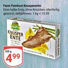 Knusperente Angebote von Farm Feinkost bei GLOBUS Saarlouis für 4,99 €