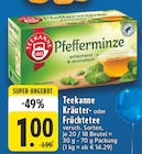 Aktuelles Kräuter- oder Früchtetee Angebot bei EDEKA in Bonn ab 1,00 €