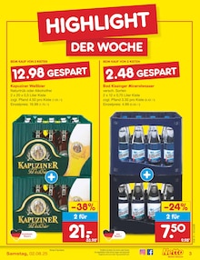 Bier im Netto Marken-Discount Prospekt "Aktuelle Angebote" mit 65 Seiten (Nürnberg)