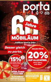Aktueller porta Möbel Prospekt "Besser gleich zu porta." mit 4 Seiten