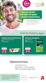 mea - meine apotheke Apotheken Prospekt der aktuellen Woche mit 4 Seiten, gültig von 01.08.2026 bis 31.08.2026, in Wenden und Umgebung Aktueller mea - meine apotheke Apotheken Prospekt in Wenden und Umgebung, "Unsere August-Angebote" mit 4 Seiten, 01.08.2026 - 31.08.2026
