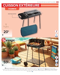 Offre Barbecue Charbon dans le catalogue Carrefour du moment à la page 41