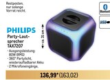 Party-Laut-sprecher TAX7207 von Philips im aktuellen Metro Prospekt für 163,02 €