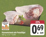 Putenunterkeule bei E center im Hüttengrund Prospekt für 0,69 €