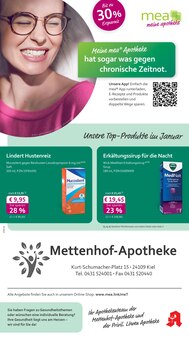Aktueller mea - meine apotheke Prospekt "Unsere Januar-Angebote" für Kiel Aktueller mea - meine apotheke Prospekt für Kiel mit Seiten