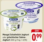 Aktuelles Schafmilch Joghurt oder griechischer Sahne-Joghurt Angebot bei EDEKA in Mannheim ab 0,99 €