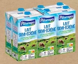 Lait UHT Demi-Écrémé Briques - PÂTURAGES en promo chez Intermarché Tourcoing à 4,75 €