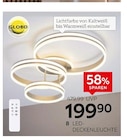 XXXLutz Möbelhäuser Schweinfurt - Globo LED-Deckenleuchte „Rubio“ Angebot im Prospekt Globo LED-Deckenleuchte „Rubio“ bei XXXLutz Möbelhäuser im Schweinfurt Prospekt für 199,90 €