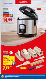 Offre Table Cuisine dans le catalogue Lidl du moment à la page 34