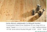 Massivholzdielen im Holz Possling Prospekt zum Preis von 59,95 €