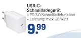 Aktuelles USB-C-Schnelladegerät Angebot bei Rossmann in Mönchengladbach ab 9,99 €
